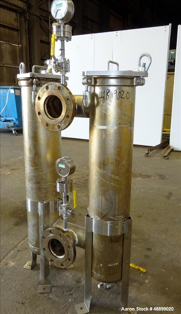 Used Rosedale Products Inc. Model 82 Dual Capacity Bag Filter and Basket Strain