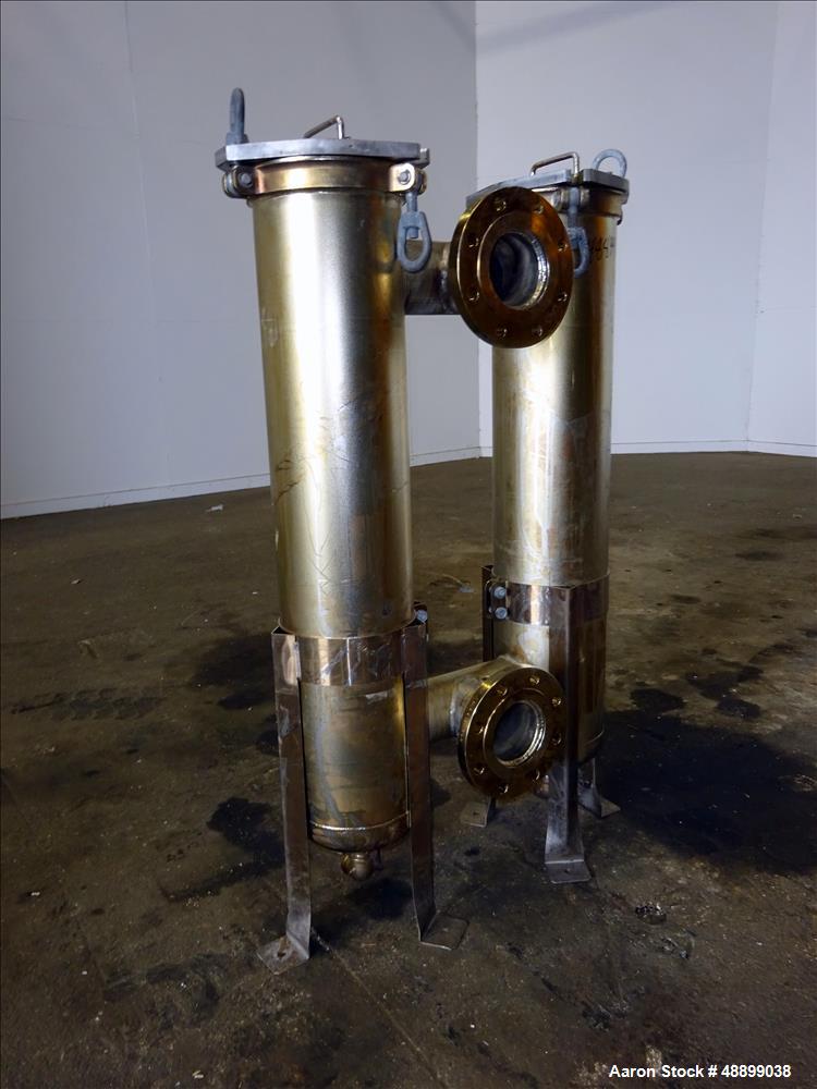 Used Rosedale Products Inc. Model 82 Dual Capacity Bag Filter and Basket Strain