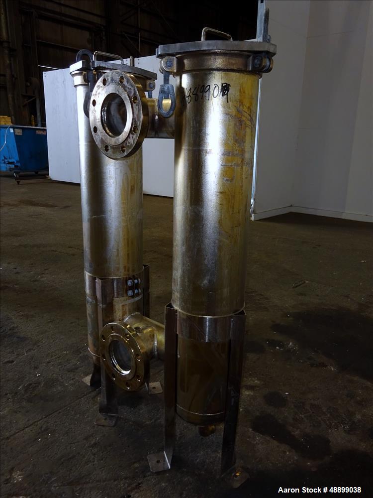 Used Rosedale Products Inc. Model 82 Dual Capacity Bag Filter and Basket Strain