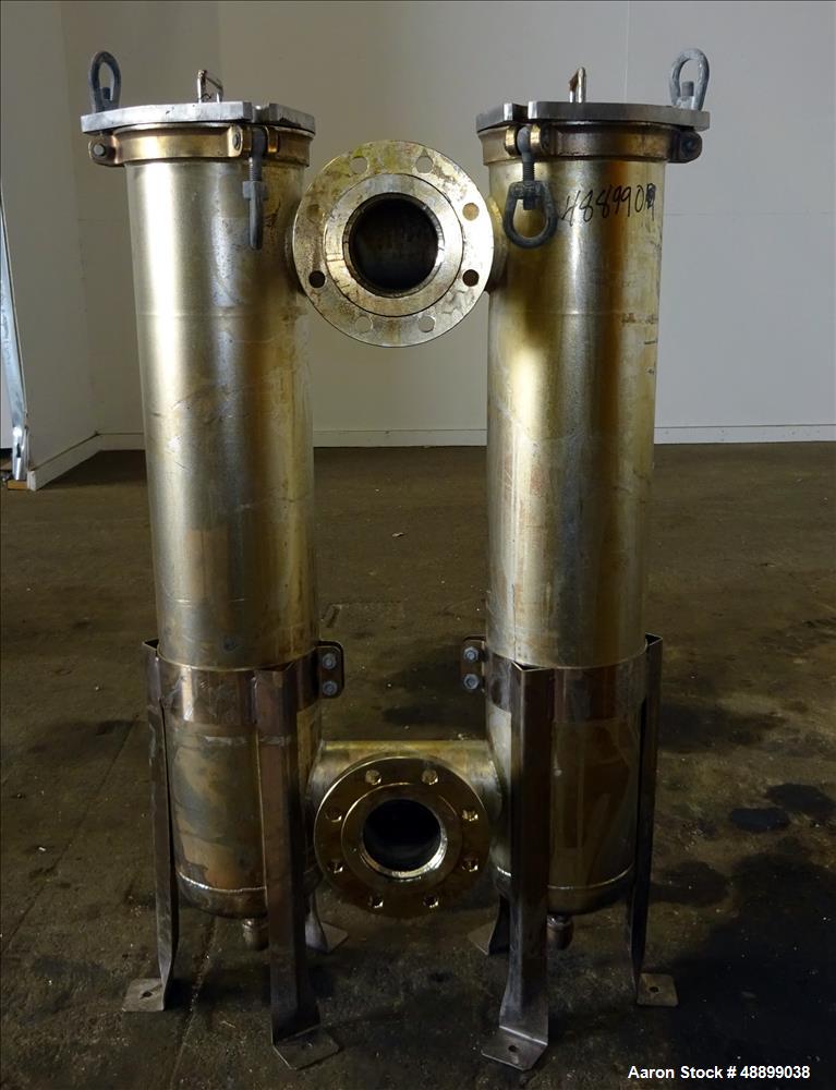 Used Rosedale Products Inc. Model 82 Dual Capacity Bag Filter and Basket Strain