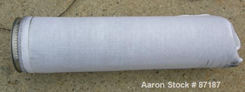 USED: Rosedale mesh basket filter, model 8302#125SBB, 304 stainless steel. Approximate 4.4 square feet filter area. 8-1/2" diameter x approximate 38" deep non-jacketed housing, rated 125 psi max. Sin...