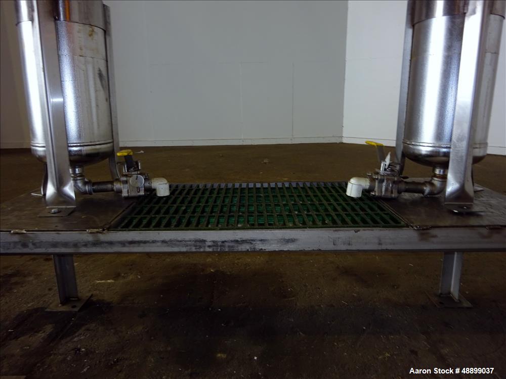 Used Rosedale Products Inc. Model 82 Dual Capacity Bag Filter and Basket Strain