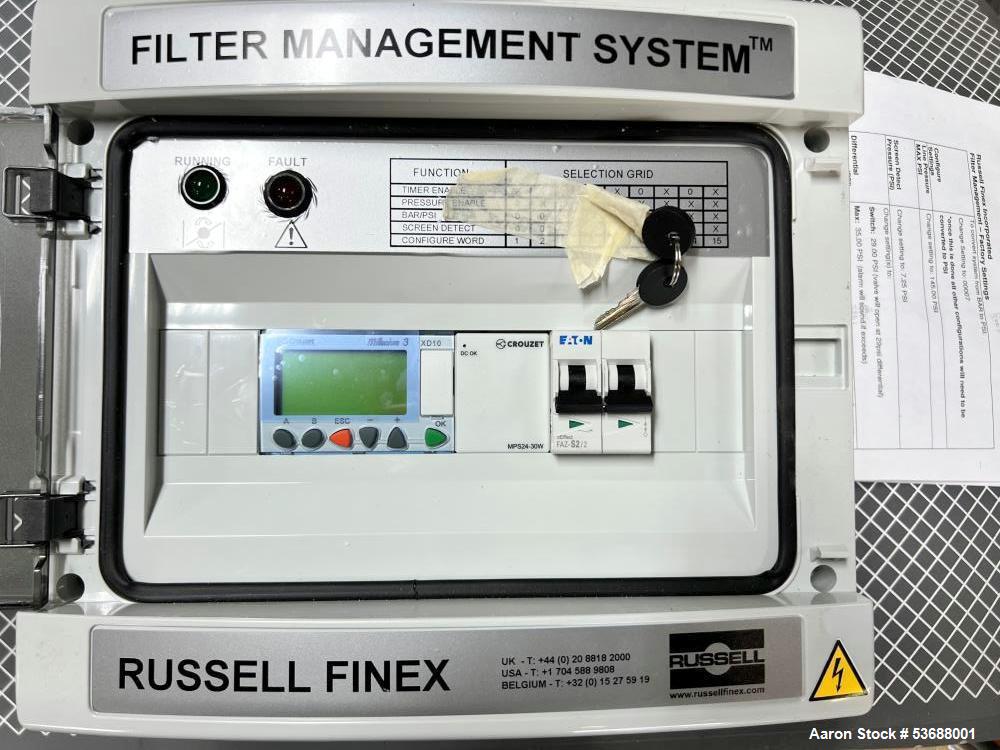 Industrial Self-Cleaning Eco Filter – Russell Finex 30400A801ES, 15 Bar Max Pressure