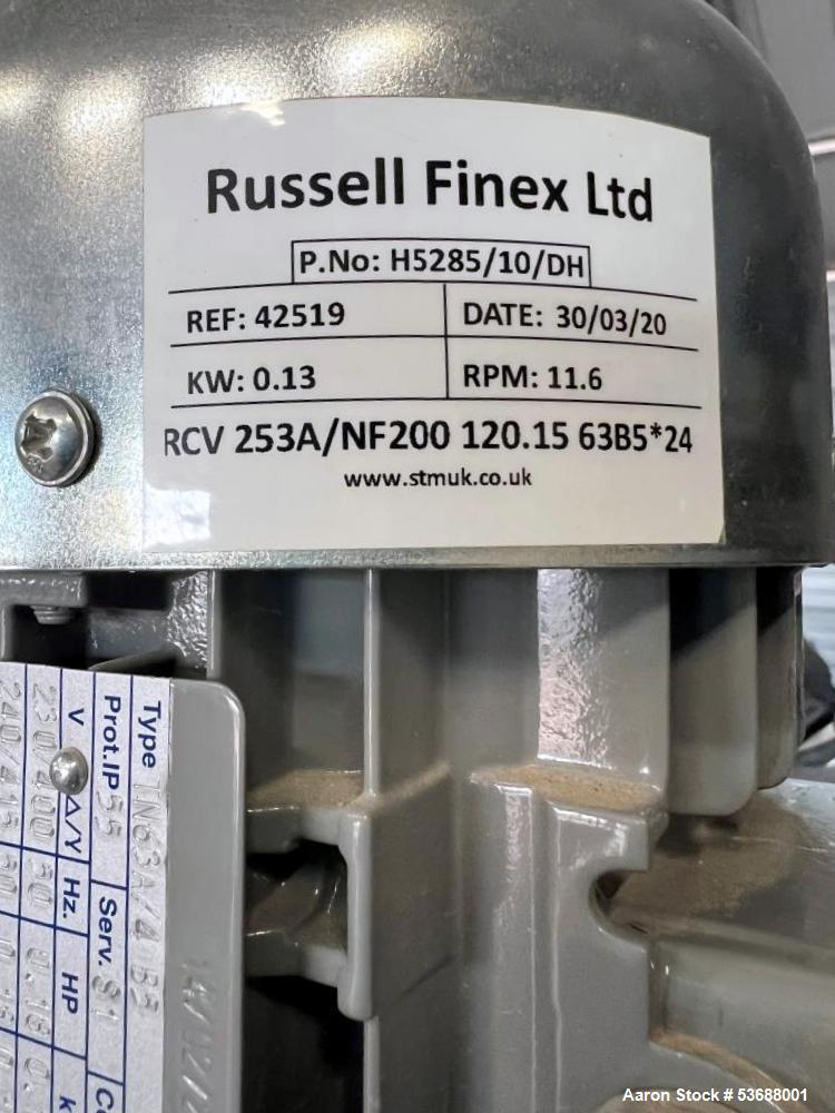 Industrial Self-Cleaning Eco Filter – Russell Finex 30400A801ES, 15 Bar Max Pressure