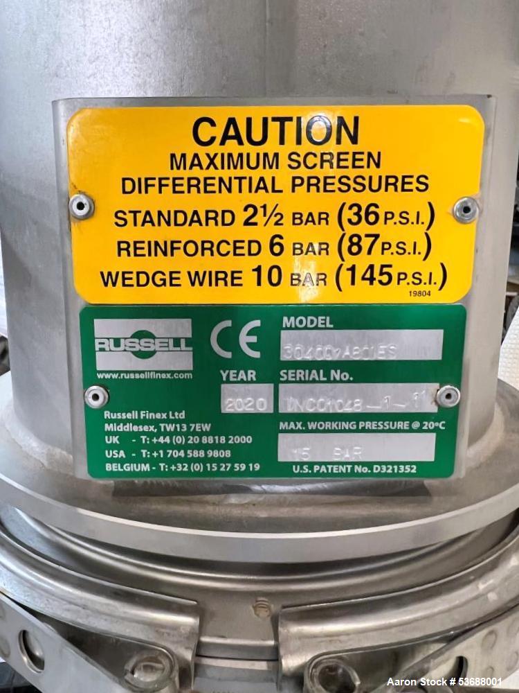 Industrial Self-Cleaning Eco Filter – Russell Finex 30400A801ES, 15 Bar Max Pressure