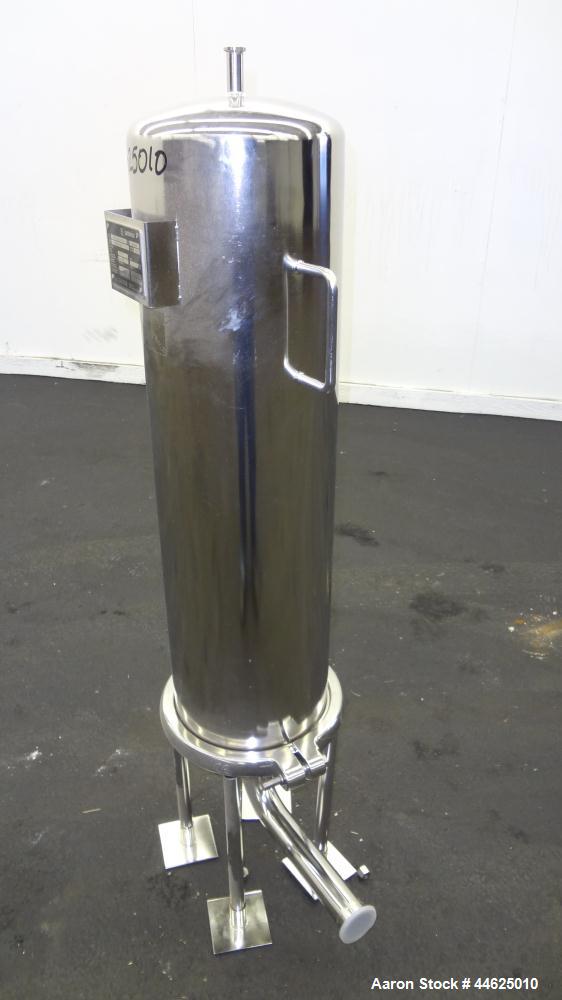 Used Stainless Steel Sartorius Cartridge Type Filter Housing, Model 8PJ17825030