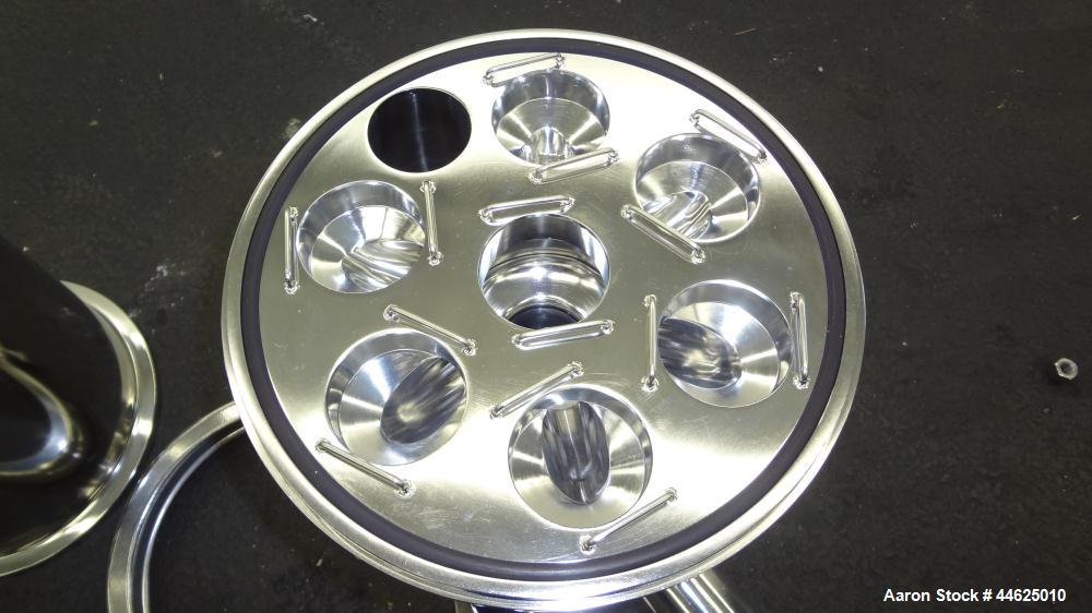 Used Stainless Steel Sartorius Cartridge Type Filter Housing, Model 8PJ17825030
