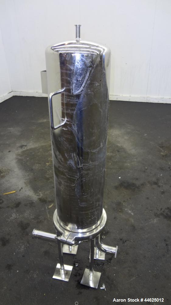 Used Stainless Steel Sartorius Cartridge Type Filter Housing, Model 8PJ17825030