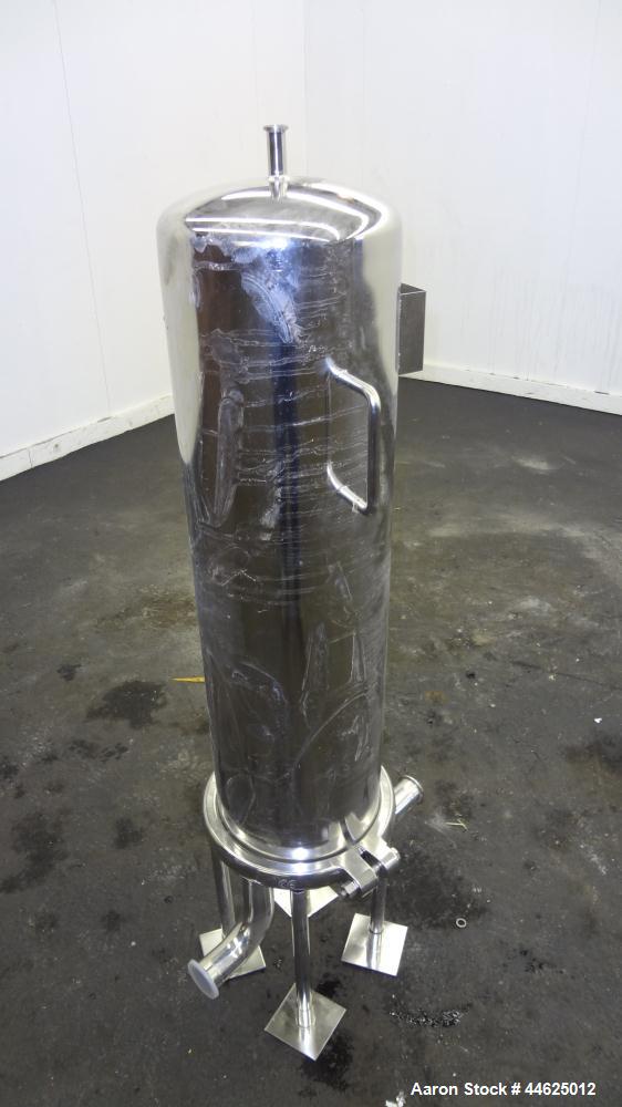 Used Stainless Steel Sartorius Cartridge Type Filter Housing, Model 8PJ17825030
