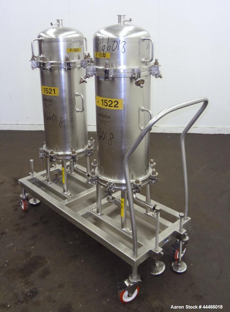 Used Satorius Fraction Cartridge Filters
