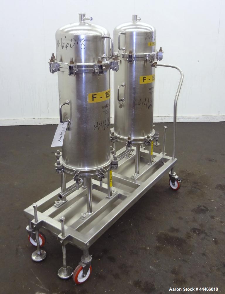 Used Satorius Fraction Cartridge Filters