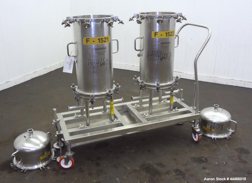Used Satorius Fraction Cartridge Filters