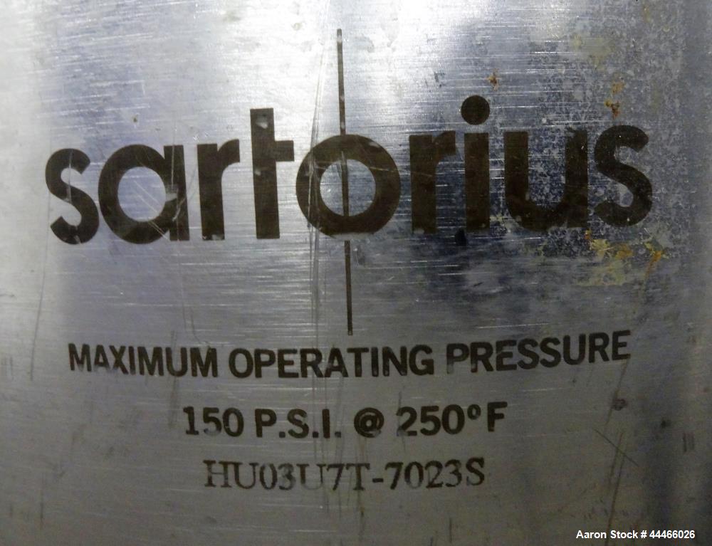 Unused- Sartorius Stedim Biotech Cartridge Type Filter, Model HU03U7T-70235, 316