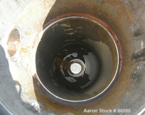 USED: Strainrite Inc mesh basket filter, model CQ1-902FC2N, 316 stainless steel. Approximate 1 square foot filter area, 100 gallons per minute. 7.5" diameter x 22" deep. Rated 150 psi at 200 deg F. S...