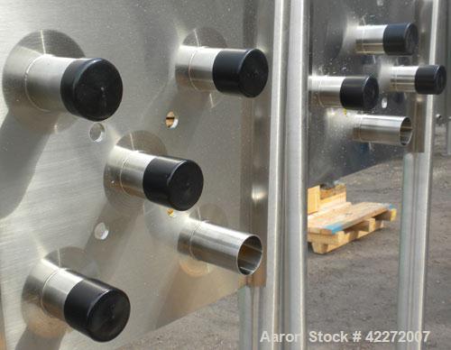 Unused- CSI/ Central States Industrial Flow Transfer System, stainless steel. Consists of: (1) 5 station flow panel with 2" tri-clamp connections, (1) 4 station flow panel with 2" tri-clamp connectio...