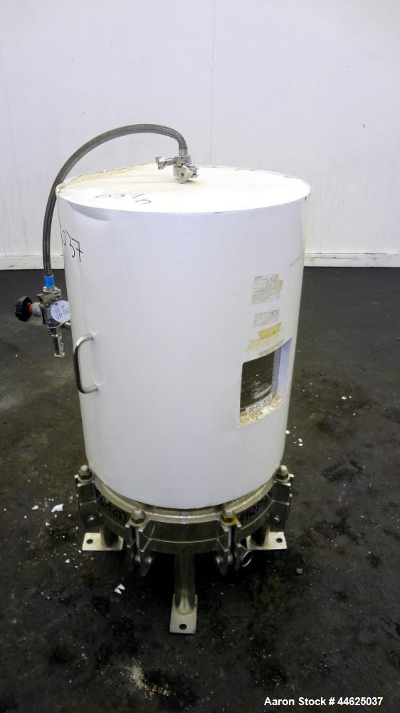 Used Stainless Steel Stainless Fluid Products Cartridge Filter Housing