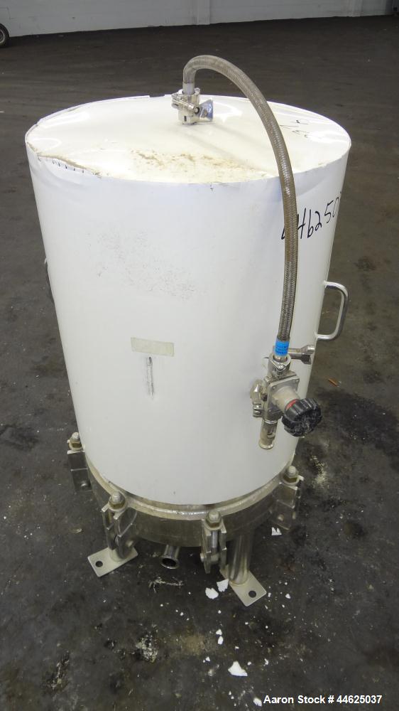 Used Stainless Steel Stainless Fluid Products Cartridge Filter Housing