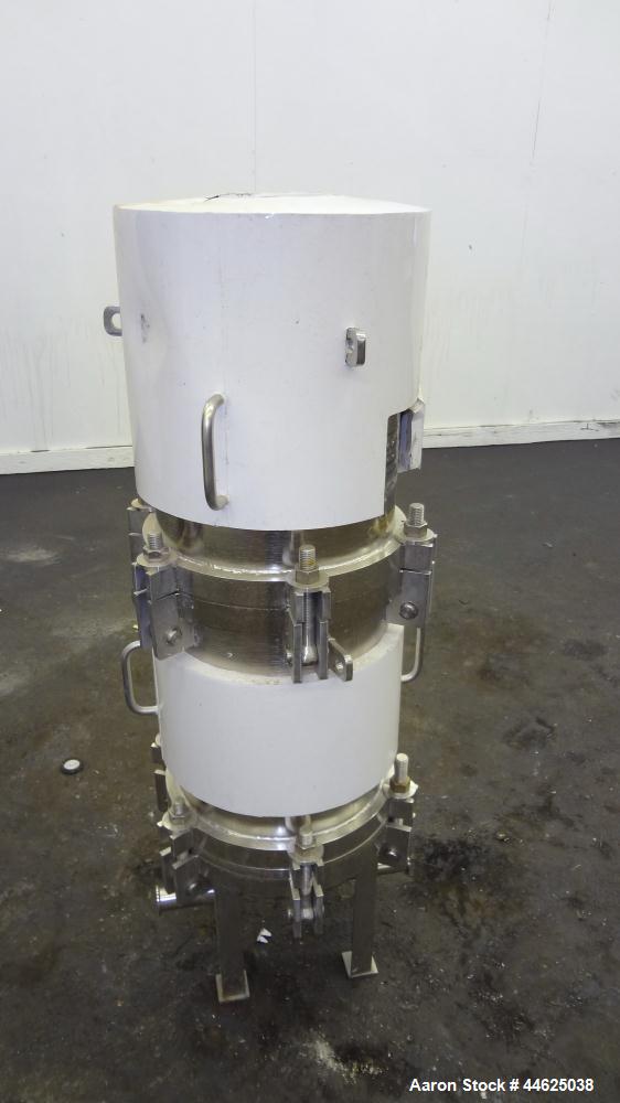 Used Stainless Steel Stainless Fluid Products Cartridge Filter Housing