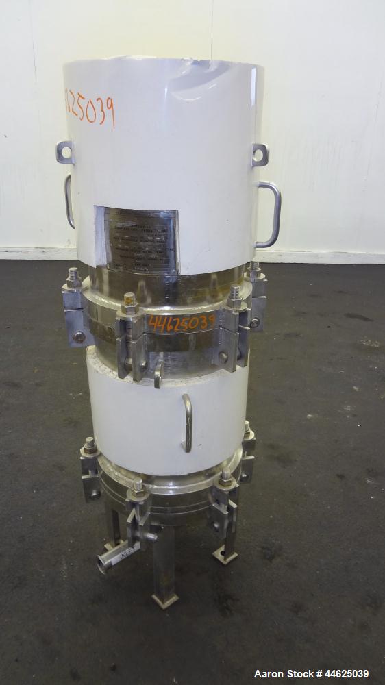Used Stainless Steel Stainless Fluid Products Cartridge Filter Housing