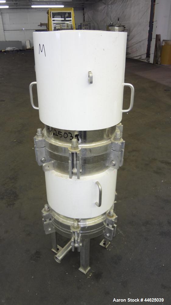 Used Stainless Steel Stainless Fluid Products Cartridge Filter Housing