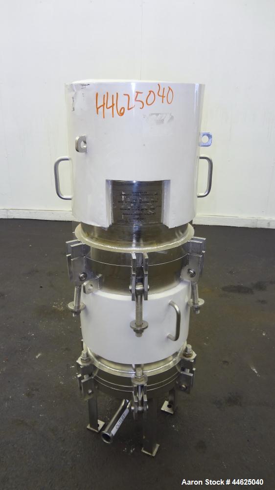 Used Stainless Steel Stainless Fluid Products Cartridge Filter Housing