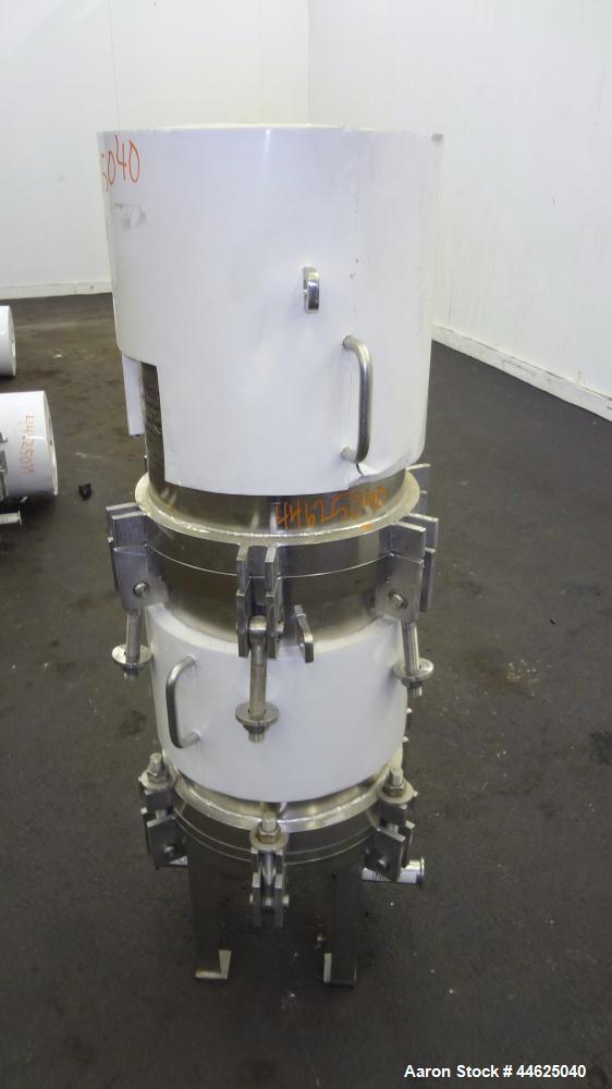 Used Stainless Steel Stainless Fluid Products Cartridge Filter Housing