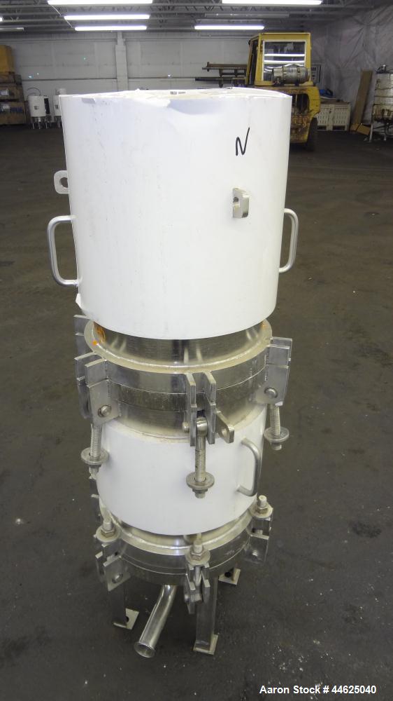 Used Stainless Steel Stainless Fluid Products Cartridge Filter Housing
