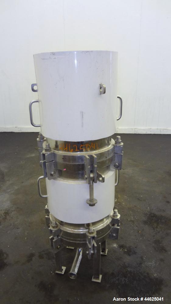 Used Stainless Steel Stainless Fluid Products Cartridge Filter Housing