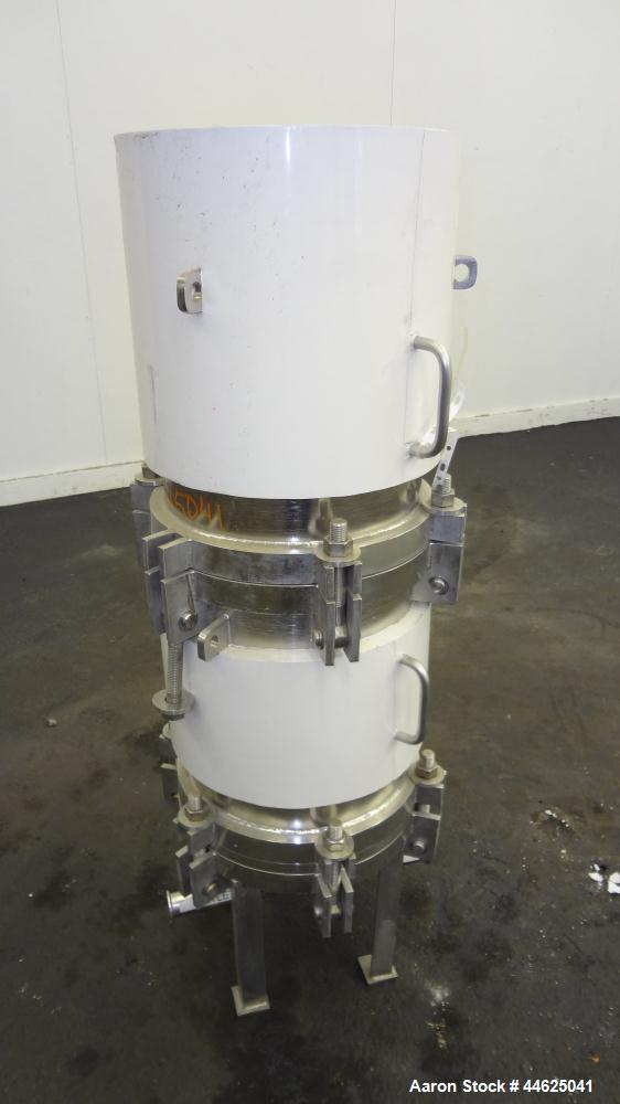 Used Stainless Steel Stainless Fluid Products Cartridge Filter Housing