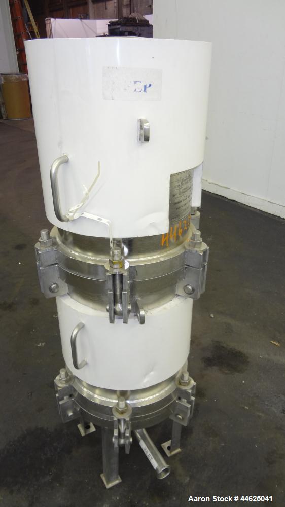 Used Stainless Steel Stainless Fluid Products Cartridge Filter Housing