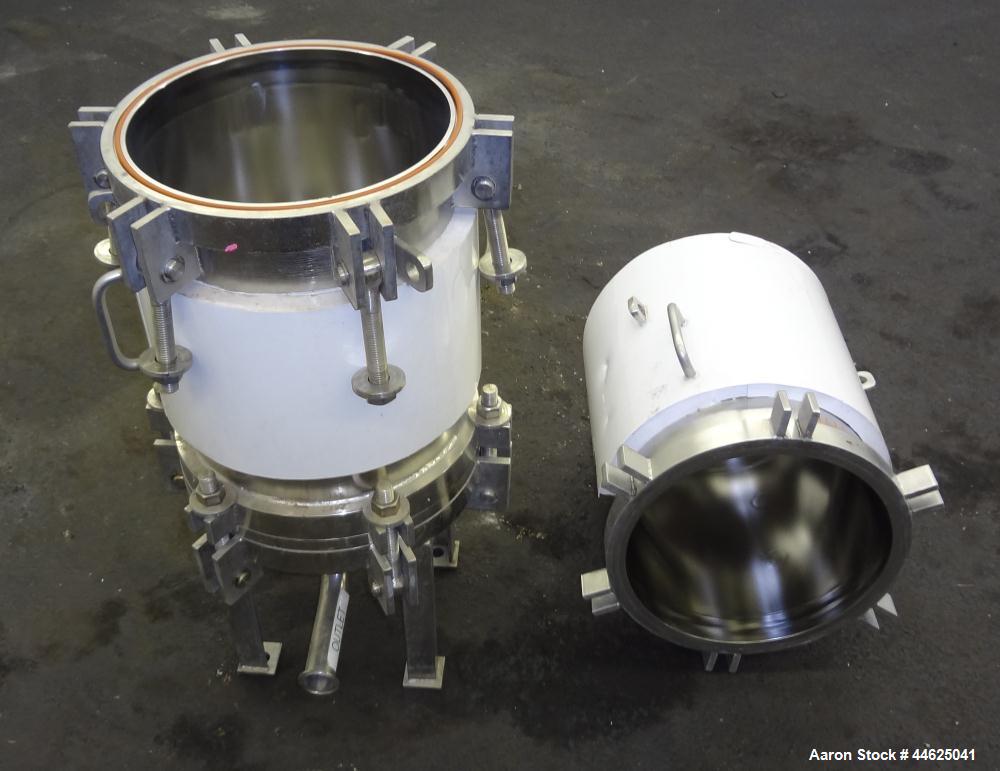 Used Stainless Steel Stainless Fluid Products Cartridge Filter Housing