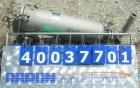 Used Filtration Systems Basket Strainer Filter, 316 stainless steel. Chamber approximately 8