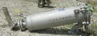 Used Filtration Systems Basket Strainer Filter, 316 stainless steel. Chamber approximately 8