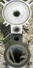 Used Filtration Systems Basket Strainer Filter, 316 stainless steel. Chamber approximately 8