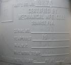 Used Filtration Systems Basket Strainer Filter, 316 stainless steel. Chamber approximately 8