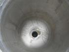 Used Basket Strainer Filter, 316 Stainless Steel. Jacketed chamber approximately 8 1/2