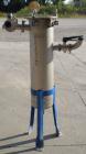 Used Basket Strainer Filter, 304 Stainless Steel. Chamber approximately 8 1/4