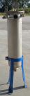 Used- Basket Strainer Filter, 304 Stainless Steel. Chamber approximately 8 1/4