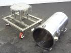 Used Stainless Steel Cotter Brothers Cartridge Filter Housing