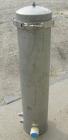 Unused-Cuno cartridge type filter, model 5DC3, 304 stainless steel. Approximate 1 square foot filter area. 8