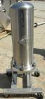 USED: AMF Cuno Zeta Plus cartridge filter, model 12ZP3, 316 stainless steel. 12