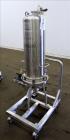 Used Allegheny Bradford Corp Filter Housing, Volume 45 liter, 316 Stainless Ste