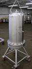 Used Allegheny Bradford Corp Filter Housing, Volume 140 liters, 316 Stainless S