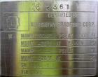 Used Allegheny Bradford Corp Filter Housing, Volume 140 liters, 316 Stainless S