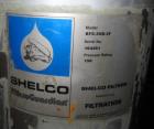 Used Shelco Bag Filter Housing, Model BFS-2SB-2F, Stainless Steel. Approximate 8