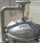 Used Stainless Steel Commercial Filter Corporation Cartridge Filter, 