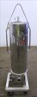 Used Cuno Filter Housing, Model 12-ZP 3, 316 Stainless Steel, Vertical.
