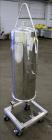 Used Cuno Filter Housing, Model 12-ZP 3, 316 Stainless Steel, Vertical.
