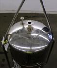 Used Cuno Filter Housing, Model 12-ZP 3, 316 Stainless Steel, Vertical.