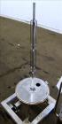 Used Cuno Filter Housing, Model 12-ZP 3, 316 Stainless Steel, Vertical.